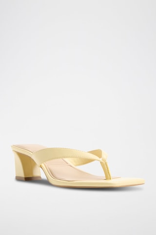 Sandales à talons Hazy - Jaune clair