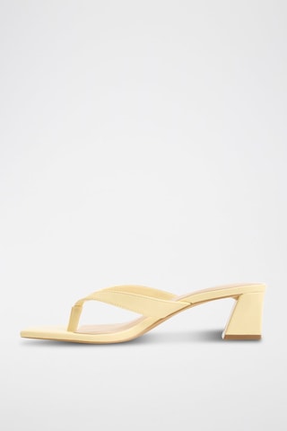 Sandales à talons Hazy - Jaune clair