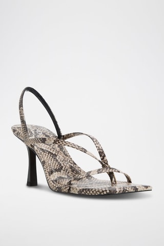 Sandales à talons Riva - Beige