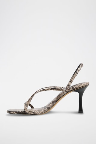 Sandales à talons Riva - Beige