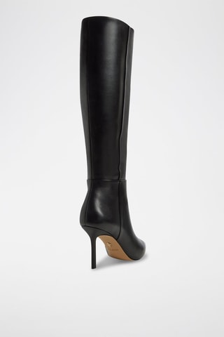 Bottes en cuir Saphiria - Noir