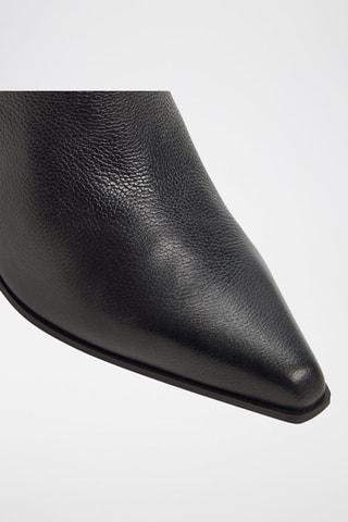 Bottes en cuir Kaely-Wc - Noir