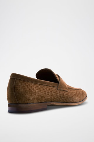 Mocassins en nubuck Giles - Camel