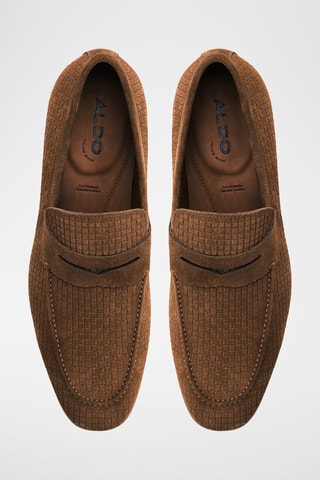 Mocassins en nubuck Giles - Camel