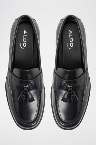 Mocassins en cuir Lionel - Noir
