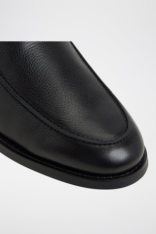 Mocassins en cuir Fabio - Noir
