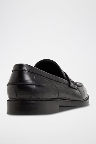 Mocassins en cuir Kieran - Noir