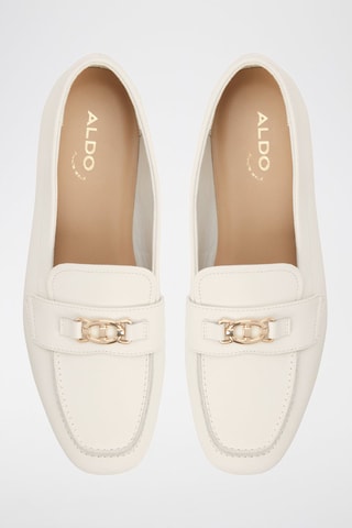 Mocassins en cuir Joana - Ecru
