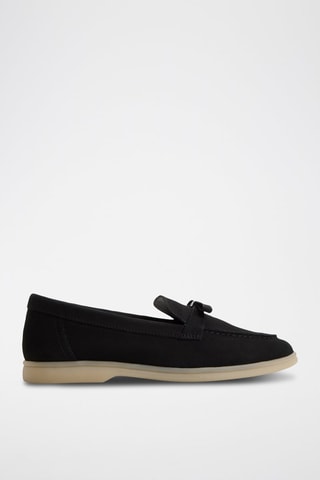 Mocassins en nubuck Elizie-In - Noir