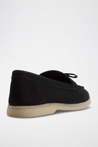 Mocassins en nubuck Elizie-In - Noir