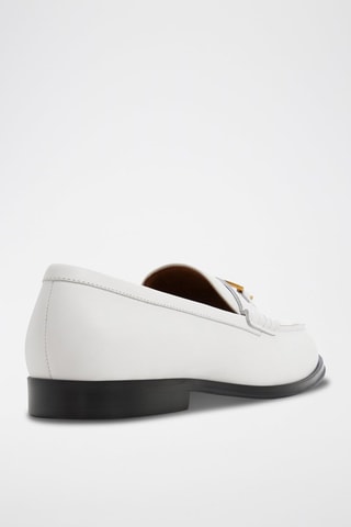 Mocassins en cuir Edouard - Blanc
