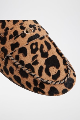 Mocassins en cuir Wylaena - Marron