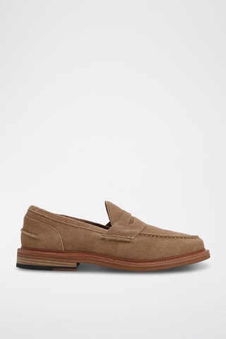 Mocassins en cuir Buckley - Taupe