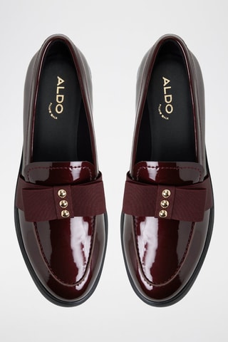 Mocassins vernis Bissom - Bordeaux
