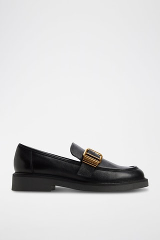 Mocassins en cuir Kalya - Noir