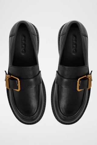 Mocassins en cuir Kalya - Noir