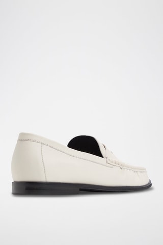 Mocassins en cuir Speakeasy - Ivoire