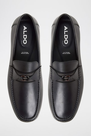 Mocassins en cuir Kosta-In - Noir