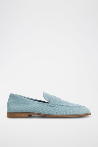 Mocassins en cuir Journey - Bleu clair