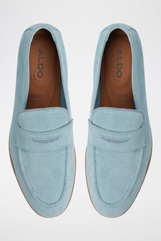 Mocassins en cuir Journey - Bleu clair