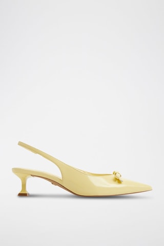 Escarpins vernis en cuir Luxuriant - Jaune