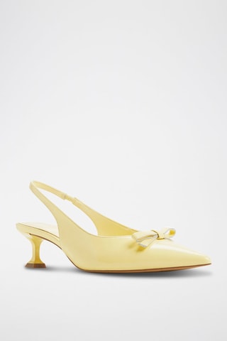 Escarpins vernis en cuir Luxuriant - Jaune