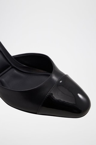 Escarpins vernis en cuir Silvana - Noir