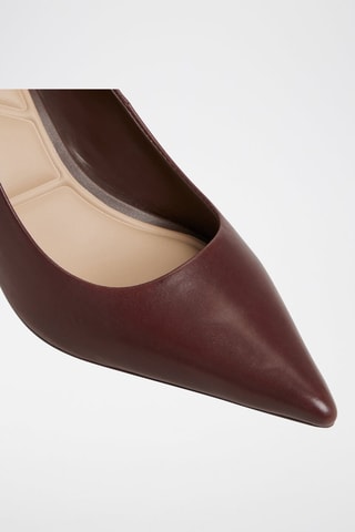 Escarpins en cuir Verone - Bordeaux