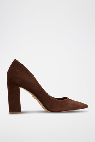 Escarpins en cuir Javabriryn - Marron