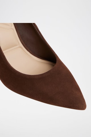 Escarpins en cuir Javabriryn - Marron