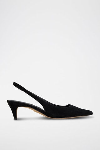 Escarpins en cuir Leane - Noir