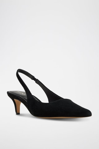 Escarpins en cuir Leane - Noir