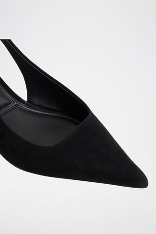 Escarpins en cuir Leane - Noir