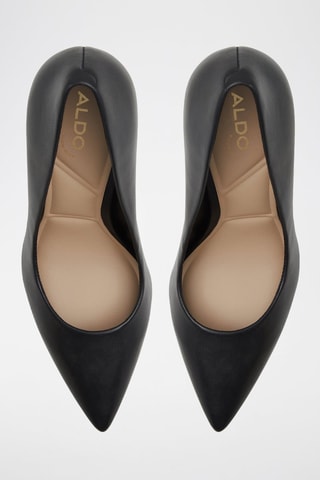 Escarpins montants en cuir Javabriryn - Noir