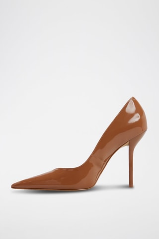Escarpins vernis Emelie - Marron