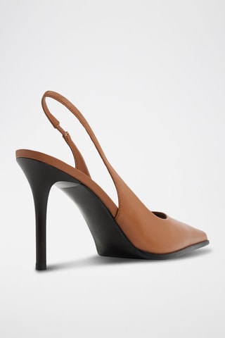 Escarpins en cuir de mouton Re-Samantha - Marron clair