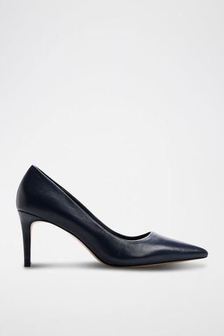 Escarpins en cuir de mouton Verone - Bleu marine