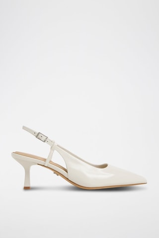 Escarpins en cuir Adan - Blanc