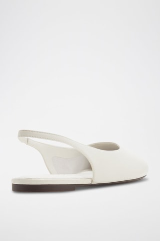 Ballerines en cuir de mouton Dropwave - Blanc