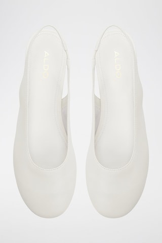 Ballerines en cuir de mouton Dropwave - Blanc