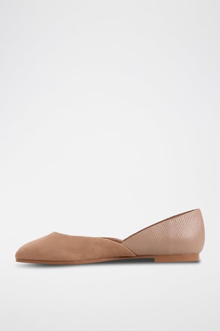 Ballerines Malavoy - Marron clair