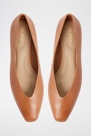 Ballerines en cuir Devereteriel - Marron