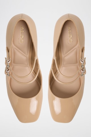 Babies à talons vernies Fountaintree - Beige