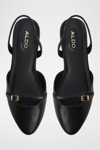 Babies en cuir Flintstone - Noir