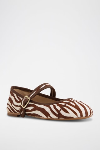 Babies en cuir Caylyn - Marron