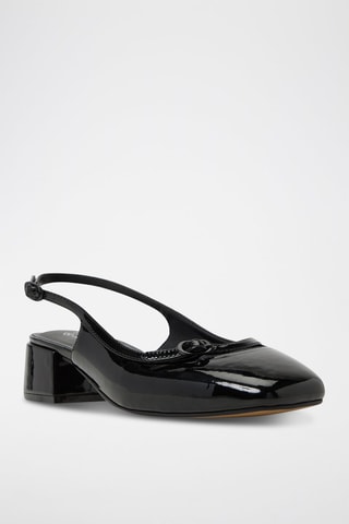 Babies à talons vernies Harperrr - Noir