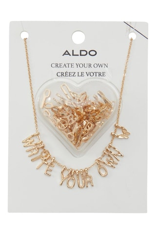 Collier Writeyourown - Doré