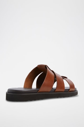Mules en cuir Light - Marron