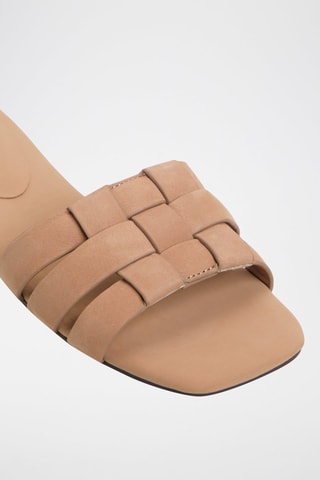 Mules en cuir Gotosandal - Beige