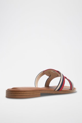 Mules en cuir Erok - Marron